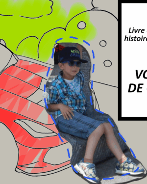 Une histoire à colorier "La voiture de course" Téléchargeable