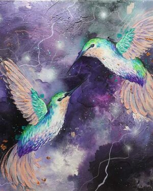 Plumage aux milles lunes (Originale)