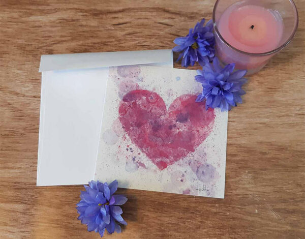 Carte de Voeux "Coeur"