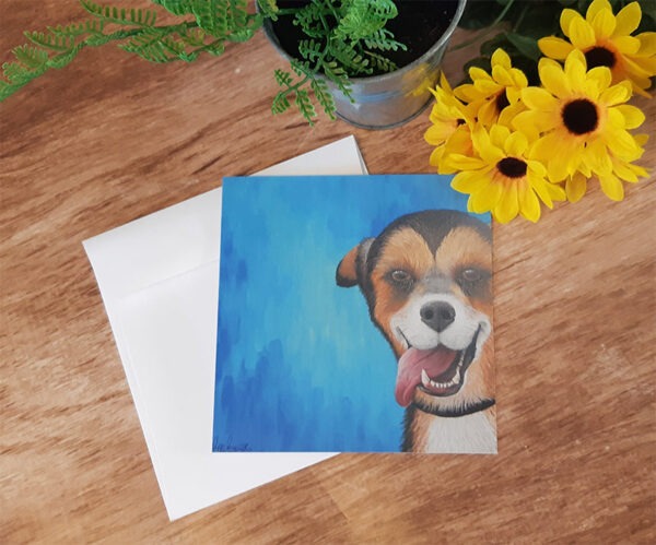 Carte de Voeux "Chien"