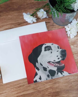 Carte de voeux "Chien"