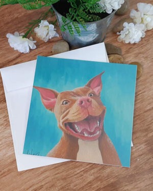 Carte de voeux "Chien"