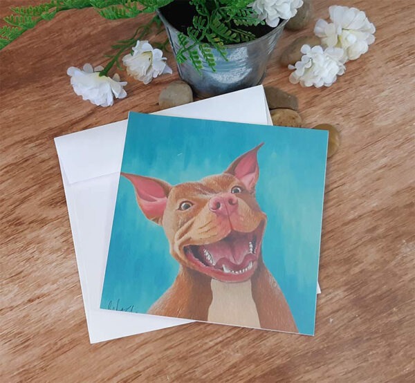 Carte de voeux "Chien"