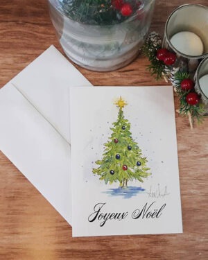 Carte de Noël "Sapin"