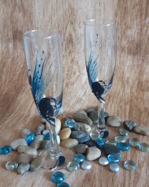 Verres à champagne "Simplicités" ensemble de 2